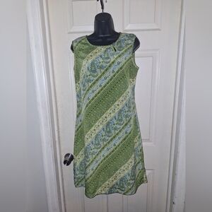 Mosaic muumuu floral dress size 10